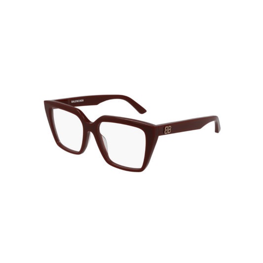 BALENCIAGA Burgundy Women's Rectangle Glasses